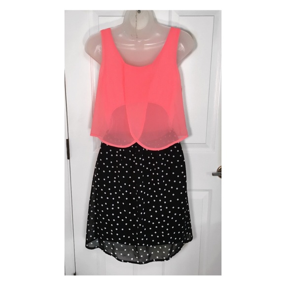 Emerald Sundae Polka Dot Mini Dress - Picture 3 of 5